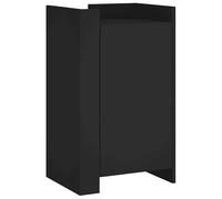 Eleganz Buffet noir 45 x 35 x 75 cm en bois - Meuble de salon moderne avec espace de rangement, idéal pour les petits espaces