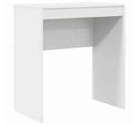 Eleganz Bureau blanc 70 x 40 x 76 cm - Station de travail pour grand bureau, robuste et peu encombrant, hauteur ergonomique pour un confort optimal