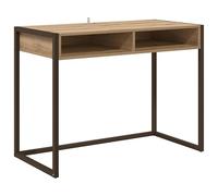 Eleganz Bureau de grande pièce en bois 100 x 50 x 75 cm | Design chêne | Durable et élégant | Parfait pour les postes de travail modernes
