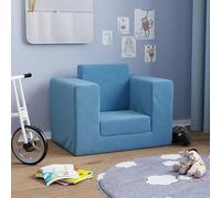 Eleganz Canapé-lit pour enfants - Canapé doux en peluche pour chambre d'enfant - 100 % polyester - Confortable et sûr pour les tout-petits - Parfait pour dormir et jouer