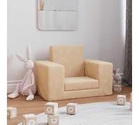 Eleganz Canapé-lit, pour enfants, en peluche, doux, 100 % polyester, confortable pour bébé et enfant, pour chambre d'enfant et salon, douillet et sûr