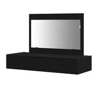 Eleganz Coiffeuse avec miroir en bois 100 x 40 x 70 cm - Coiffeuse élégante pour chambre à coucher, taille compacte et construction stable