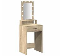 Eleganz Coiffeuse en bois pour chambre à coucher - 50 x 41 x 140 cm - Espace de rangement et style - Parfaite pour les petits espaces et l'aménagement élégant