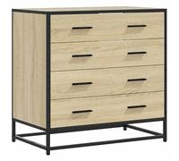 Eleganz Commode à tiroirs en chêne Sonoma 70 x 41 x 70 cm en bois - Ensemble de meubles de salon élégant avec tiroirs pratiques pour un espace de rangement optimal