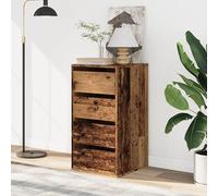 Eleganz Commode en bois aspect bois vieilli 40 x 41 x 76 cm - Ensemble de meubles de salon élégant pour une décoration moderne - Peu encombrant et durable