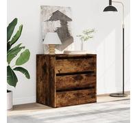 Eleganz Commode fumée en bois 60 x 41 x 58 cm - Ensemble de meubles de salon modernes pour un aménagement élégant, peu encombrant et durable