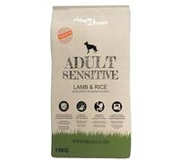 Eleganz Croquettes pour chiens adultes sensibles, avec agneau et riz, 2 sacs de 15 kg, pour chiens sensibles, hypoallergéniques pour une alimentation saine