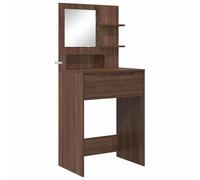 Eleganz Ensemble de meubles de chambre à coucher : coiffeuse de chambre à coucher avec tiroirs effet chêne marron - Matériau en bois - Élégant et pratique pour votre maison