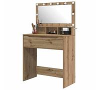Eleganz Ensemble de meubles de chambre à coucher en bois | Coiffeuse artisanale chêne 80 x 39,6 x 135 cm | Durable et élégant pour votre chambre à coucher