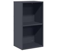 Eleganz Étagère à bois de chauffage en acier laminé à froid - Anthracite - 40 x 30 x 75 cm - Étagère stable pour bois de cheminée - Résistante aux intempéries et peu encombrante - Idéale pour le