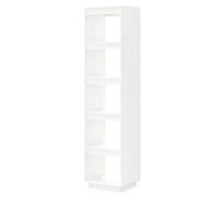 Eleganz Étagère à livres en pin massif 40 x 35 x 167 cm | Séparateur de pièce et solution de rangement | Durable et naturel | Idéal pour le salon, le bureau ou les petites pièces