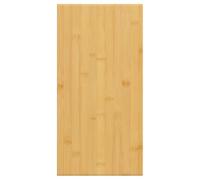 Eleganz Étagère murale en bambou 40 x 20 x 4 cm - Étagère moderne pour cuisine, salle de bain et salon - Solution de rangement stable avec peinture - Idéale pour les petits espaces