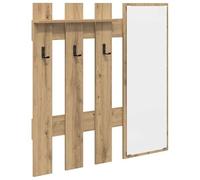 Eleganz Étagère murale en bois - Peu encombrante et élégante pour couloir, chambre à coucher ou vestiaire - Organise et maximise l'espace de rangement