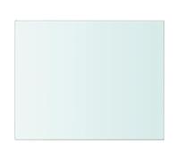 Eleganz Étagère murale, en verre trempé, 20 x 25 cm, transparente, pour cuisine, salle de bain et salon, rangement stable pour décoration et livres, design moderne