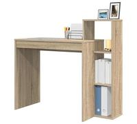 Eleganz Grand bureau en bois dérivé du bois - 100 x 40 x 90 cm - Chêne Sonoma - Durable et élégant pour les lieux de travail modernes