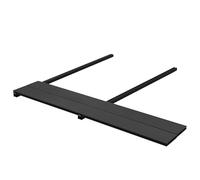 Eleganz Lames de terrasse WPC avec accessoires 35 m² 4 m anthracite - Lames composites en bois et plastique durable pour terrasses - Parfait pour les espaces extérieurs