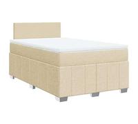 Eleganz Lit à sommier tapissier avec matelas 120 x 200 cm - Lit en tissu confortable pour chambre à coucher, durable et confortable - Solution parfaite pour un sommeil réparateur