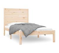 Eleganz Lit en bois massif 90 x 200 cm - Lit en bois massif de qualité supérieure - Durable et élégant - Parfait pour la chambre à coucher et la chambre d'hôtes - Maison naturelle