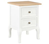 Eleganz Lot de 2 tables de chevet, modernes, en MDF, 35 x 30 x 49 cm, pour chambre à coucher, peu encombrantes et stables, idéales pour les petits espaces