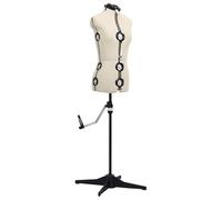Eleganz Mannequin de couture réglable féminin - En polyester et ABS - Taille 33-40 - Idéal pour les armoires et les ateliers de mode - Élégant et durable