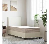 Eleganz Matelas à ressorts ensachés moyen 70 x 200 cm - Matelas à ressorts confortables pour un sommeil réparateur, idéal pour les petites chambres et les lits d'invités, soutien élastique ponctuel