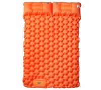 Eleganz Matelas double auto-gonflant avec coussin - Léger et compact pour le camping, la randonnée et l'extérieur - Imperméable et confortable pour 2 personnes - Idéal pour les couples et les