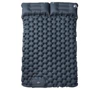 Eleganz Matelas double auto-gonflant pour le camping et la randonnée - Léger, compact et confortable avec coussin - Idéal pour les aventures en plein air