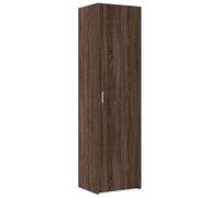 Eleganz Meuble haut aspect chêne marron | Ensemble de meubles de salon en bois | 50 x 42,5 x 185 cm | Solution de rangement pour salon moderne | Durable et élégant