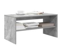 Eleganz Meuble TV, gris béton, 80 x 40 x 40 cm, en matériau dérivé du bois, enceinte moderne, pour salon, durable et peu encombrant