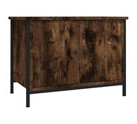 Eleganz Meuble TV pour haut-parleur - En chêne fumé - 60 x 35 x 45 cm - Élégant meuble en bois avec portes - Idéal pour le salon et le divertissement à la maison