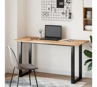 Eleganz Plateau de lavabo en bois d'acacia massif (non traité) 120 x 60 x 2 cm - Ensemble de meubles de salle de bain naturels pour des plans de lavabo élégants et durables