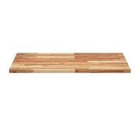 Eleganz Plateau de lavabo en bois massif d'acacia, traité à l'huile, 100 x 60 x 2 cm, durable et naturel, pour ensembles de meubles de salle de bain, design moderne pour une salle de bain élégante