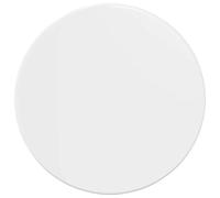 Eleganz Plateau de table blanc brillant 50 x 50 cm - Matériau du bois - Plateau de table stable et léger pour cuisine, salon ou bureau - Montage et entretien faciles