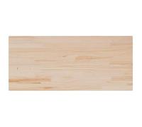 Eleganz Plateau de table en pin massif 90 x 40 x 2,5 cm - Naturel et durable pour cuisine, salon ou bureau - Plan de travail rectangulaire non traité