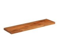 Eleganz Plateau de table rectangulaire en bois d'acacia massif d'acacia, 100 x 30 x 2,5 cm, surface naturelle, durable et polyvalent, pour cuisine, salon ou bureau