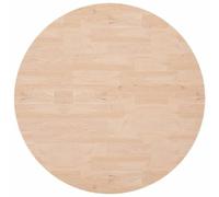Eleganz Plateau de table rond Ø 90 x 2,5 cm en bois de chêne massif - Non traité, durable et naturel pour des espaces de vie élégants
