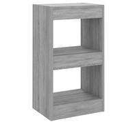 Eleganz Système d'étagères en bois naturel Sonoma - 40 x 30 x 72 cm - Séparateur de pièce et bibliothèque pour salon, bureau à domicile - Rangement stable et répartition de l'espace
