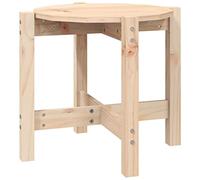 Eleganz Table basse en bois de pin - Diamètre : 52,5 x 45 cm - Table de salon naturelle pour des soirées confortables - Pin non traité - Durable et respectueux de l'environnement