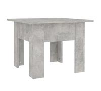 Eleganz Table basse - Gris béton - 55 x 55 x 42 cm - Table de salon moderne en bois - Durable et stable - Idéale pour les petits espaces et les familles