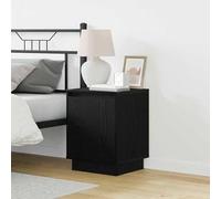 Eleganz Table de chevet en bois - 39 x 34,5 x 50 cm - Table d'appoint moderne pour chambre à coucher, compacte et stable - Idéale pour les petits espaces