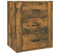 Eleganz Table de chevet en bois 50 x 36 x 60 cm, moderne et durable, idéale pour les petits espaces, ajout élégant à n'importe quelle chambre à coucher