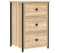 Eleganz Table de chevet en chêne Sonoma 40 x 36 x 60 cm - Dessert élégant pour chambre à coucher, salon et bureau - Matériau bois de qualité supérieure, durable et élégant - Rangement parfait à côté
