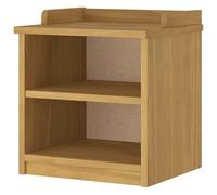 Eleganz Tabouret de coiffeuse en pin massif - 45 x 40 x 50 cm - Naturel et durable - Hauteur parfaite pour le maquillage et la coiffure - Design élégant pour chambre à coucher ou salle de bain