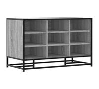 Eleganz Tabouret de coiffeuse gris Sonoma 84 x 40 x 53,5 cm - Tabouret en bois et métal, stable et durable pour salle de bain, chambre à coucher ou dressing