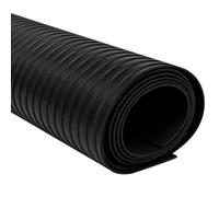 Eleganz Tapis en caoutchouc antidérapant strié de 2 x 1 m de large - Sous-couche antidérapante de qualité supérieure, résistante et durable, idéale pour le salon, le bureau ou le garage