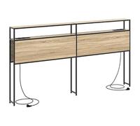 Eleganz Tête de lit de rangement en chêne Sonoma 180 cm - HEADBOARD en bois avec espace de rangement - Design peu encombrant pour les petits espaces - Élément moderne de chambre à coucher