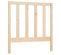 Eleganz Tête de lit en pin massif - 106 x 4 x 100 cm - Grande stabilité et aspect naturel - Idéal pour les chambres à coucher et les espaces de vie - Design durable pour un sommeil réparateur
