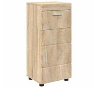 Eleganz Tulum - Ensemble d'armoire de salle de bain en bois de chêne Sonoma - 37 x 31,5 x 82 cm - Ensemble de meubles de salle de bain modernes pour un design élégant de salle de bain - Peu encombrant
