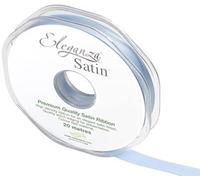Eleganza Ruban de Satin Double Face 10 mm x 20 m Bleu (LT.)