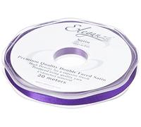 Eleganza Ruban de Satin Double Face 6 mm x 20m Violet